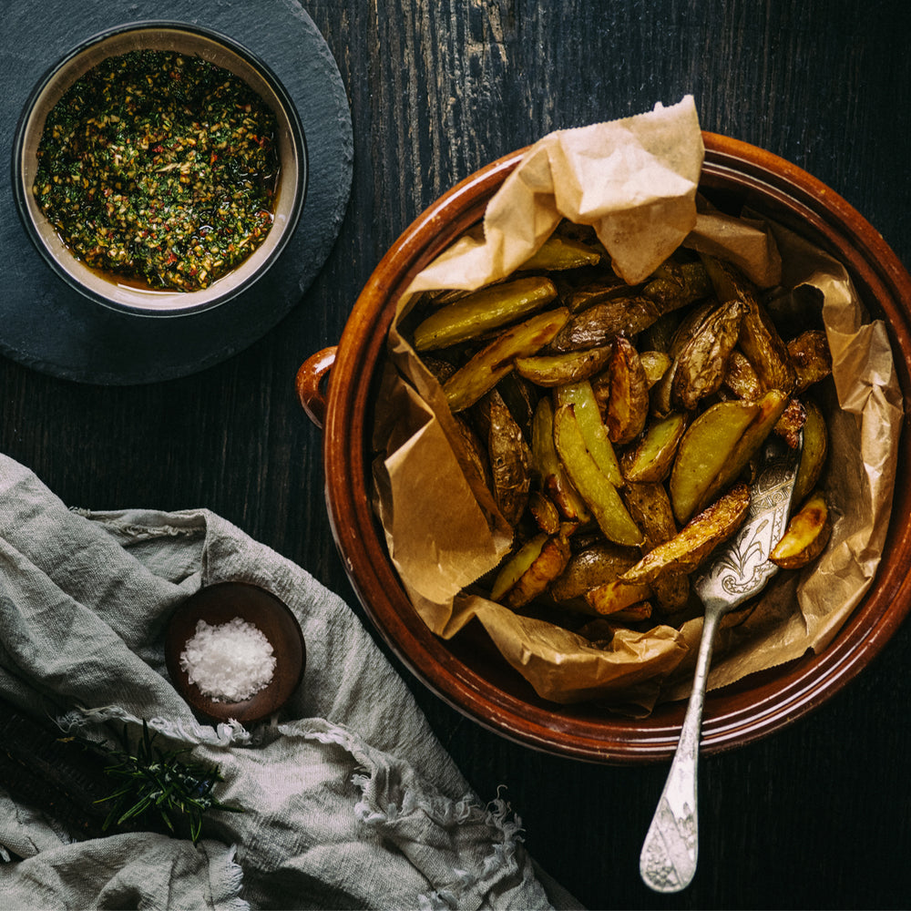 Potato-Wedges mit Chimichurri-Dip -  van-den-berg-2