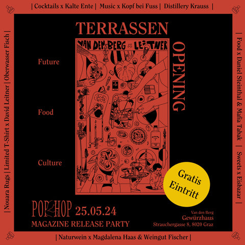 Terrassen Opening x PopChop Magazine Release Party