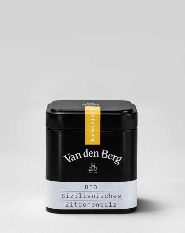 BIO Sizilianisches Zitronensalz, fein