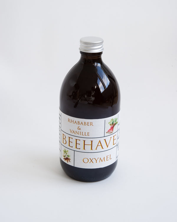 Beehave Oxymel, Rhabarber & Vanille