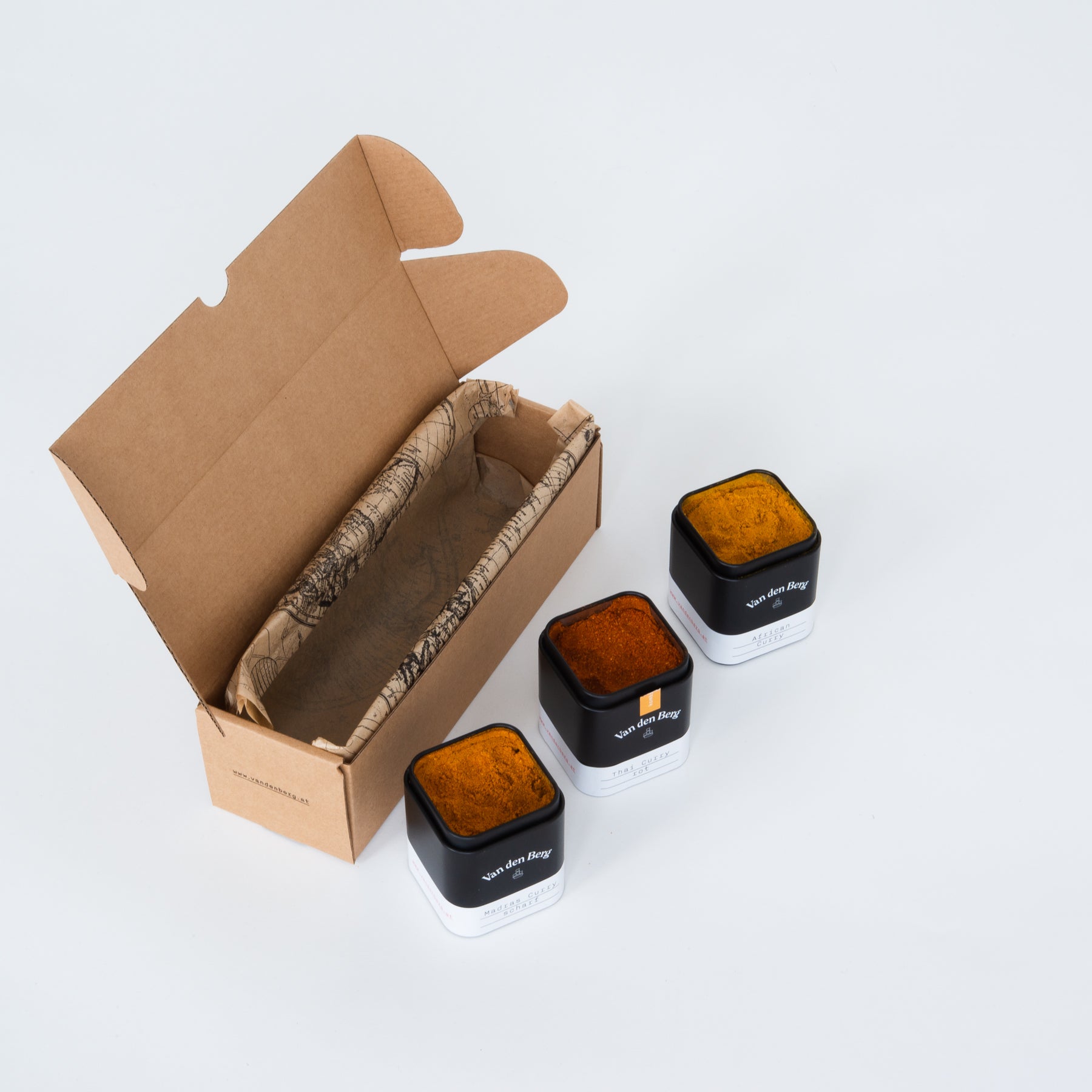 Curry Set, scharf
