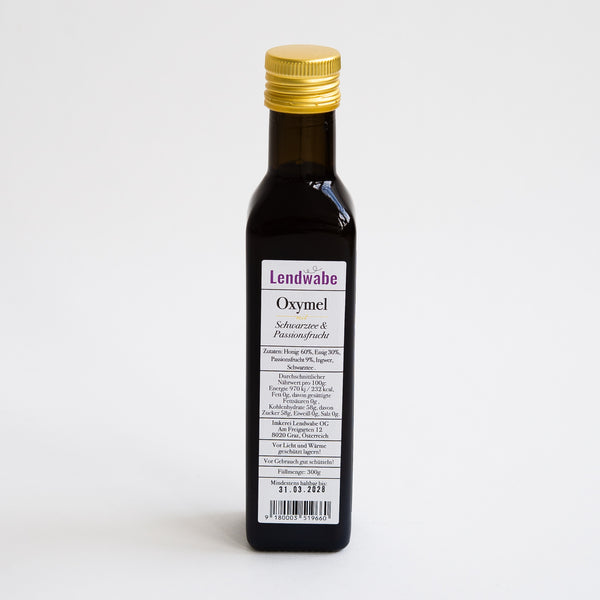 Beehave Oxymel, Passionsfrucht & Schwarztee