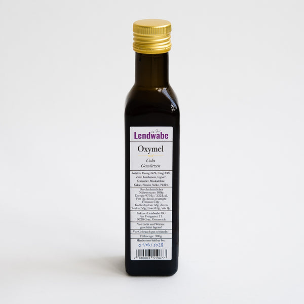Beehave Oxymel, Cola Gewürzen