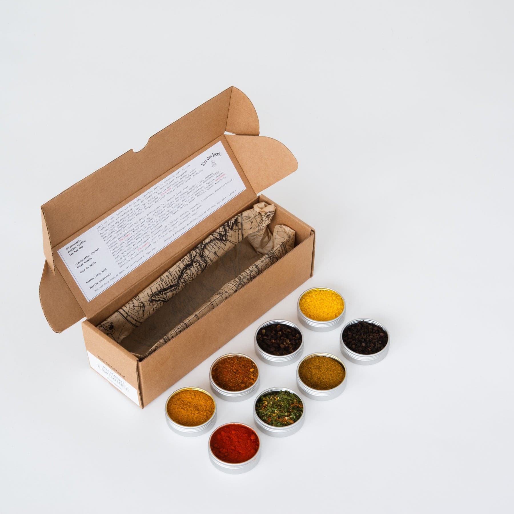 Probierset, 8 Spezialitäten.