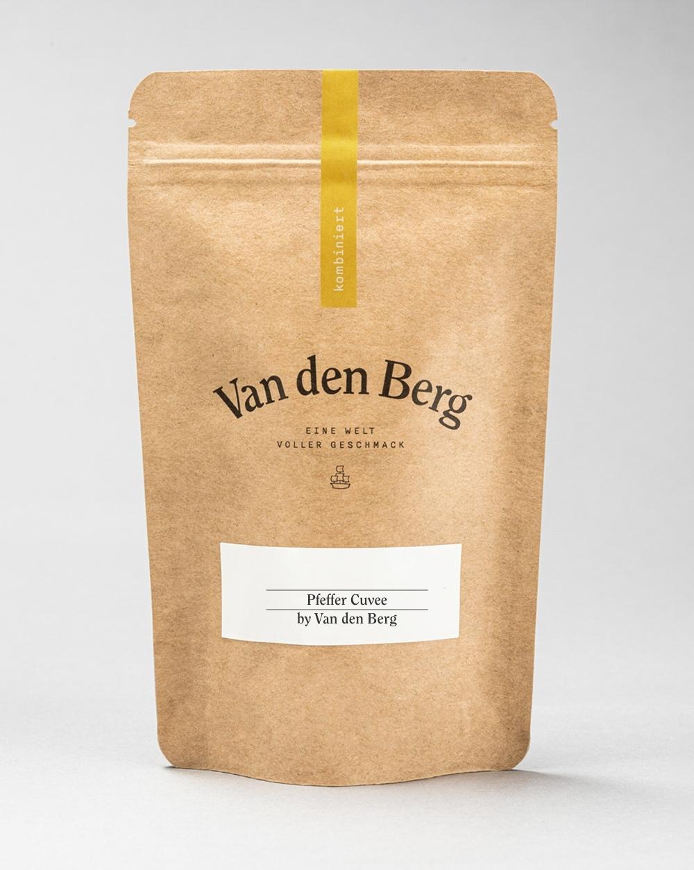 Van den Berg Pfeffer-Cuvée, geschrotet