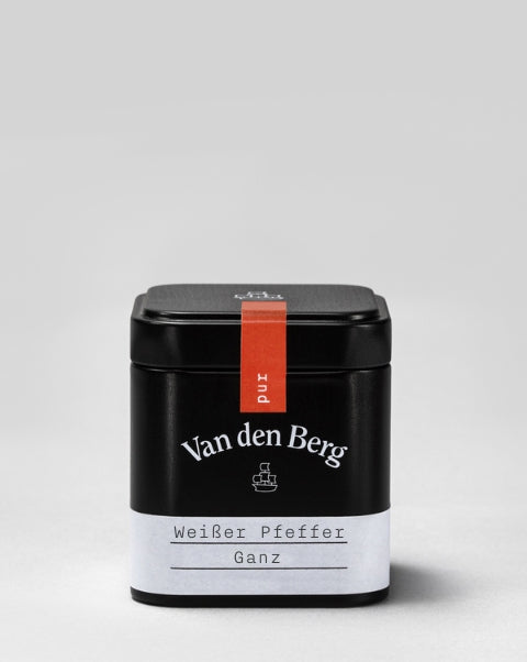 Pfeffer weiß, ganz
