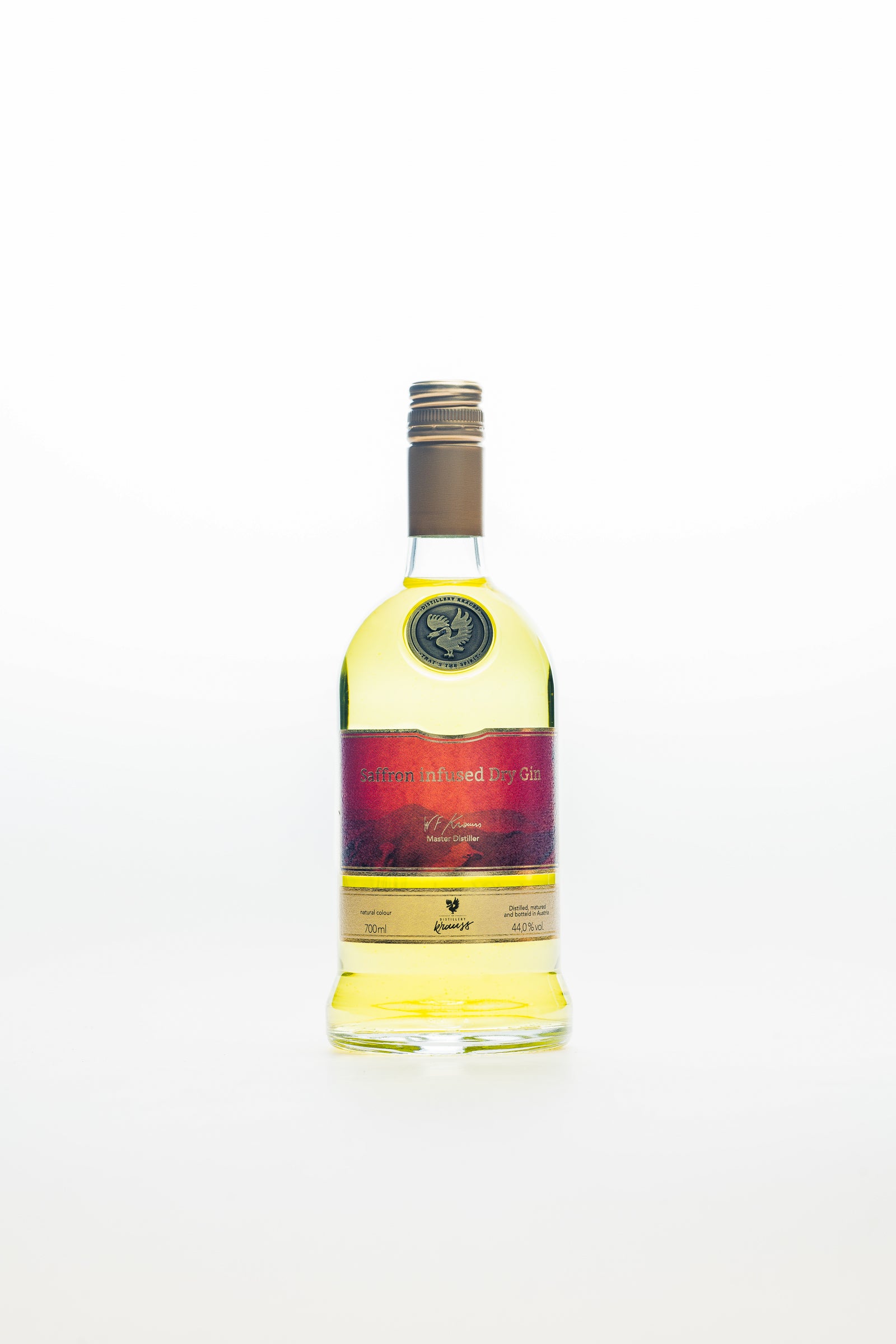 Saffron Infused Dry Gin