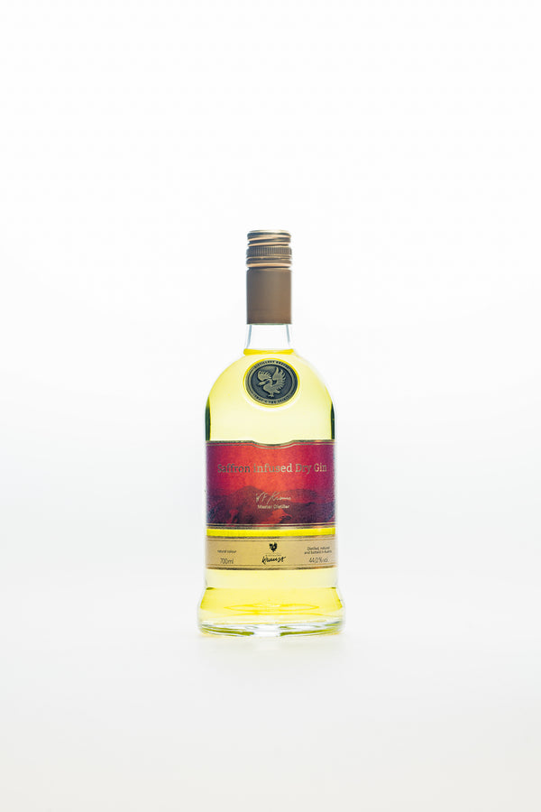 Saffron Infused Dry Gin