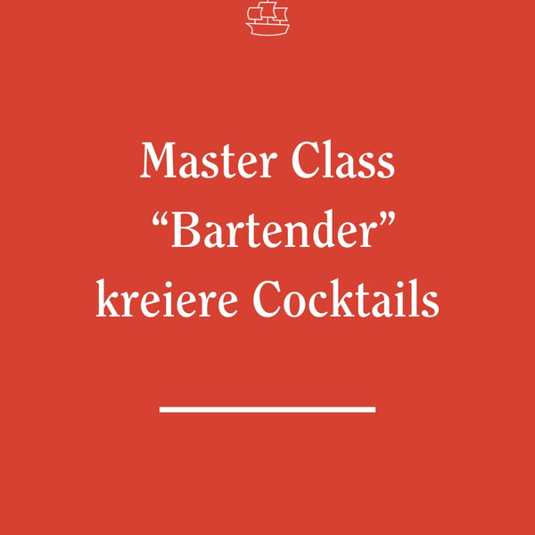 Master Class – Cocktails & Barschule (mit Barchefin Kate Schröder)
