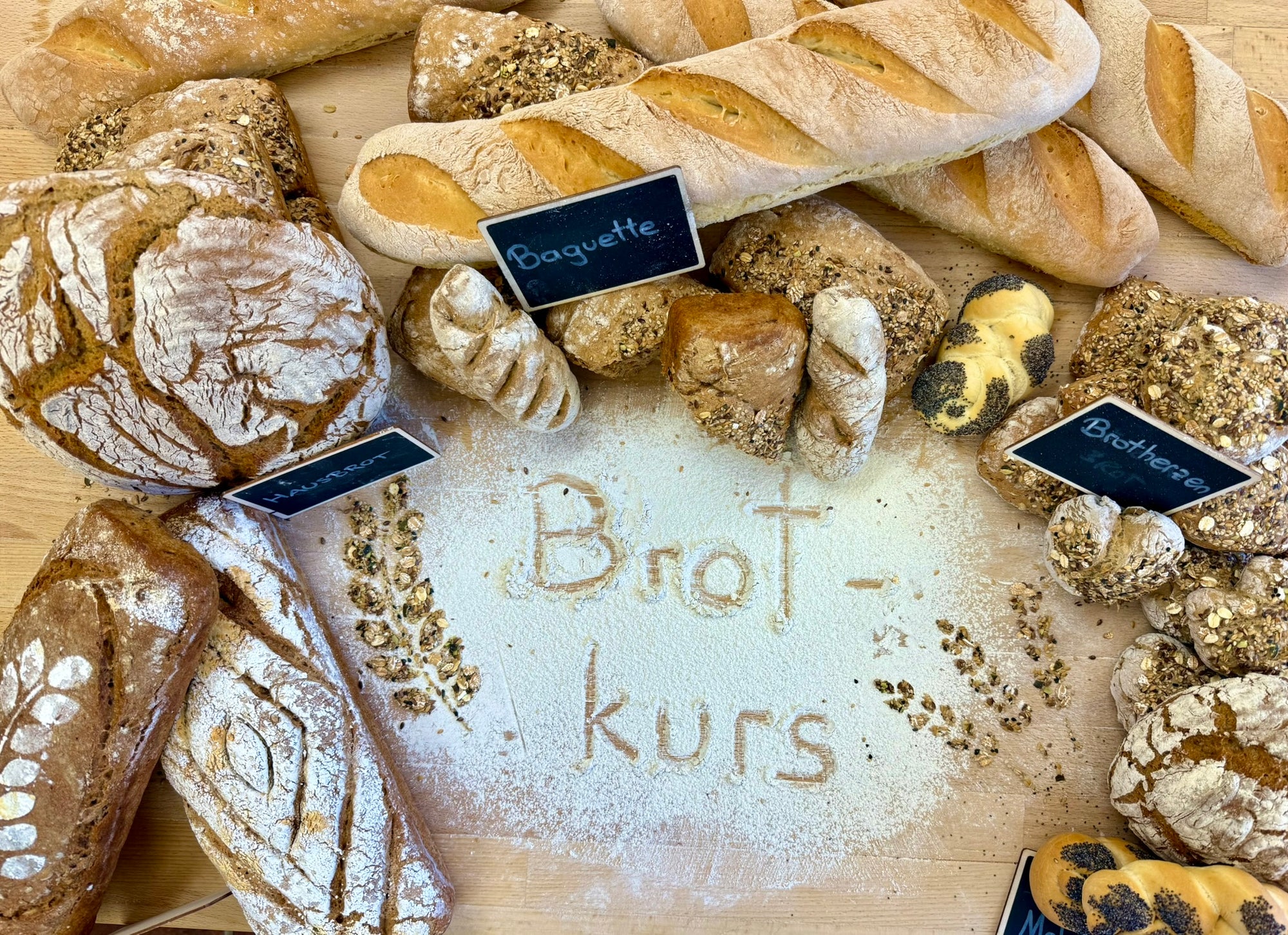 Master Class - Brot backen Natursauerteig (mit Brot-Expertin und Paneologin Eva Maria Lipp)