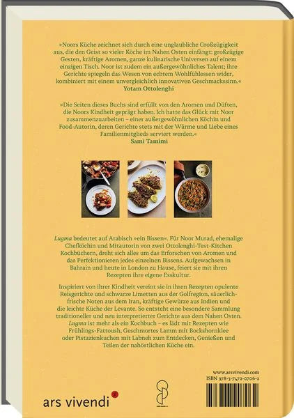 Lugma Kochbuch von Noor Murad mit Rezepten aus Bahrain und dem Nahen Osten