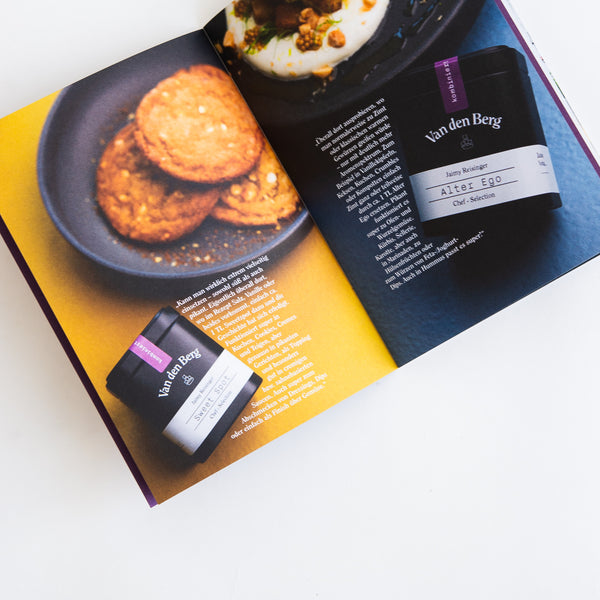Rezeptübersicht mit neun Rezepten für Sweet Spot, Crunch Line und Alter Ego.