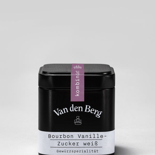 Van den Berg Bourbon Vanillezucker weiß Dose
