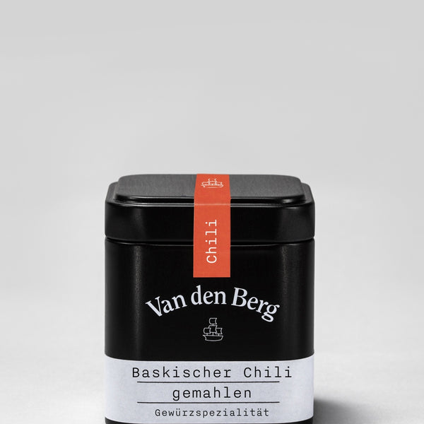 Van den Berg Baskischer Chili Gemahlen Dose 155 ml