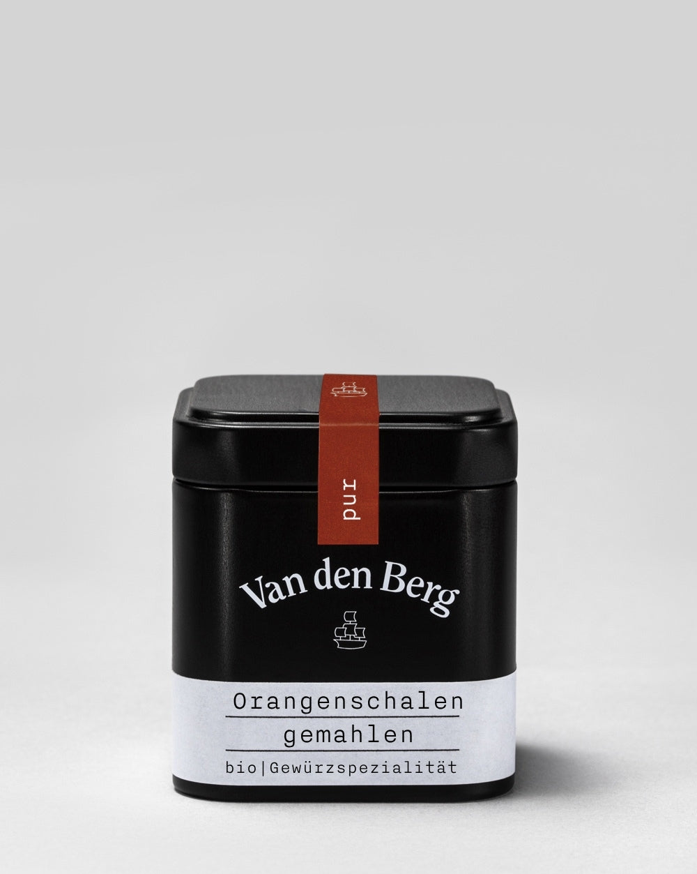 Van den Berg BIO Orangenschalen Gemahlen pur Dose 155 ml
