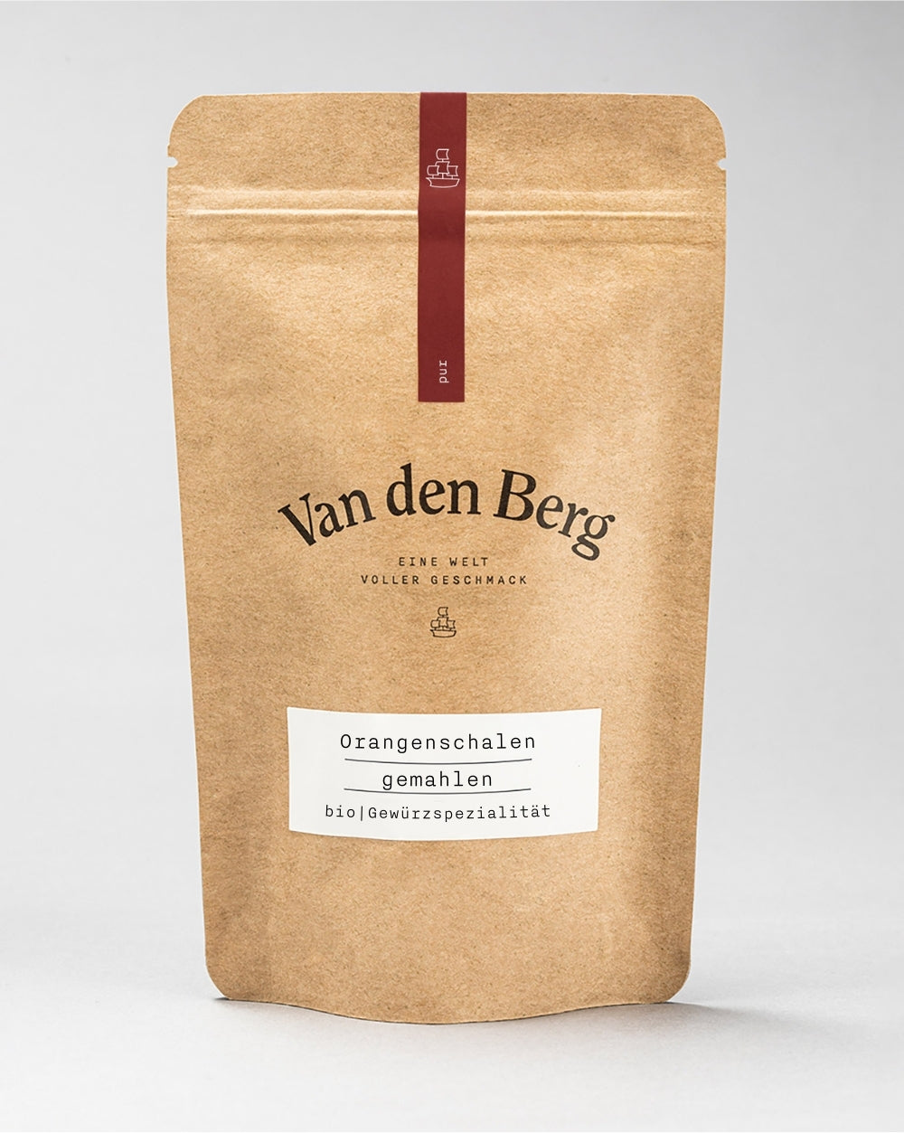 Van den Berg BIO Orangenschalen Gemahlen pur Nachfüllbeutel