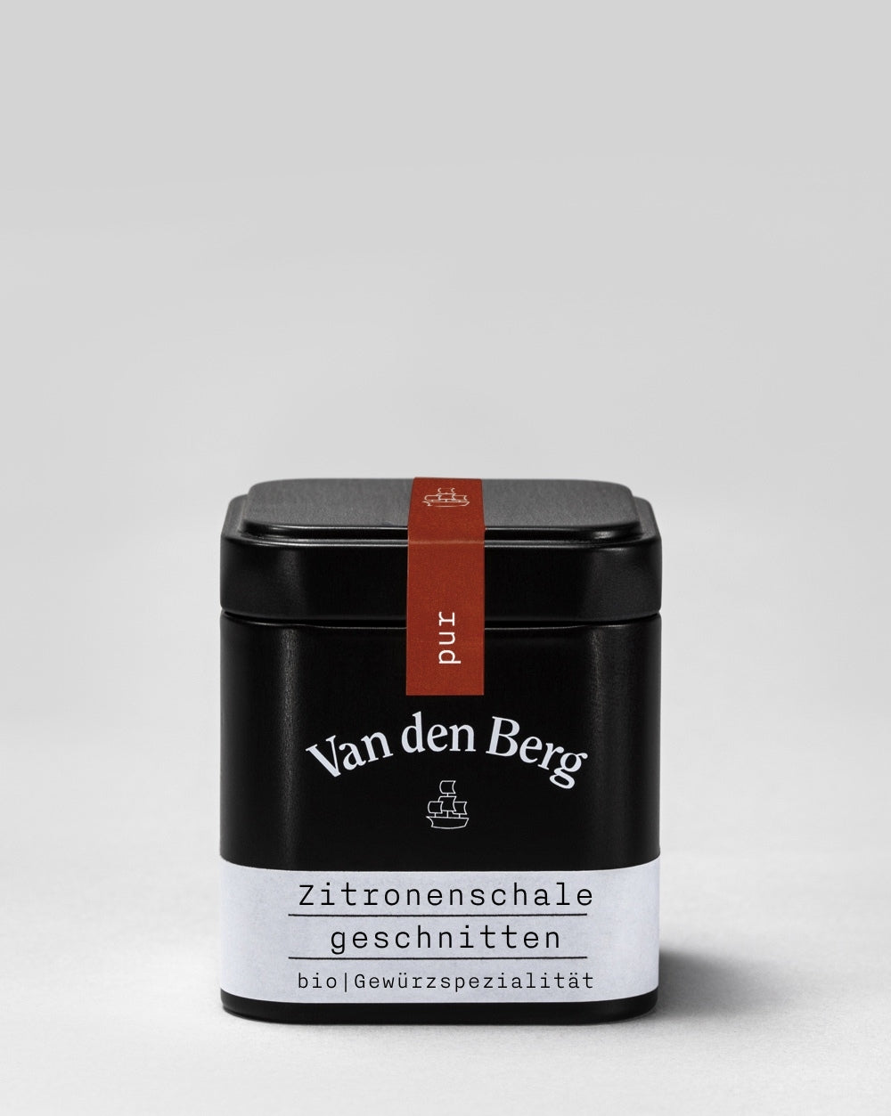 Van den Berg BIO Zitronenschale Geschnitten pur Dose 155 ml