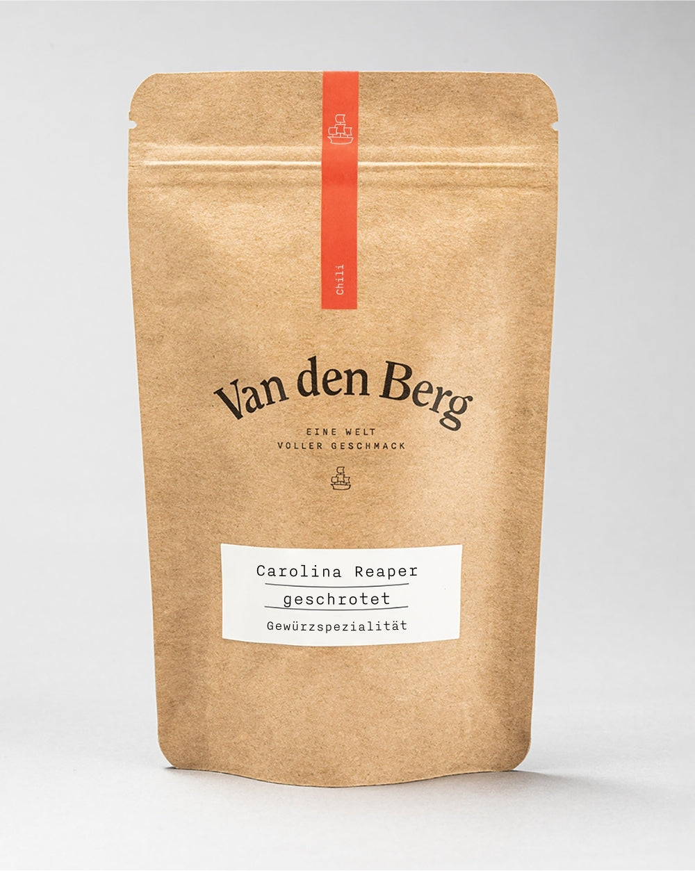 Van den Berg Carolina Reaper Chili Geschrotet Nachfüllbeutel