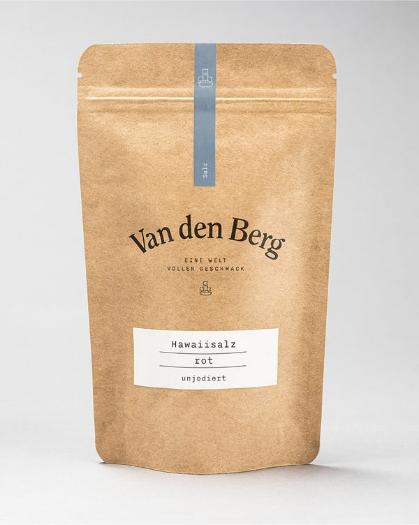 Van den Berg Hawaiisalz Rot Nachfüllbeutel