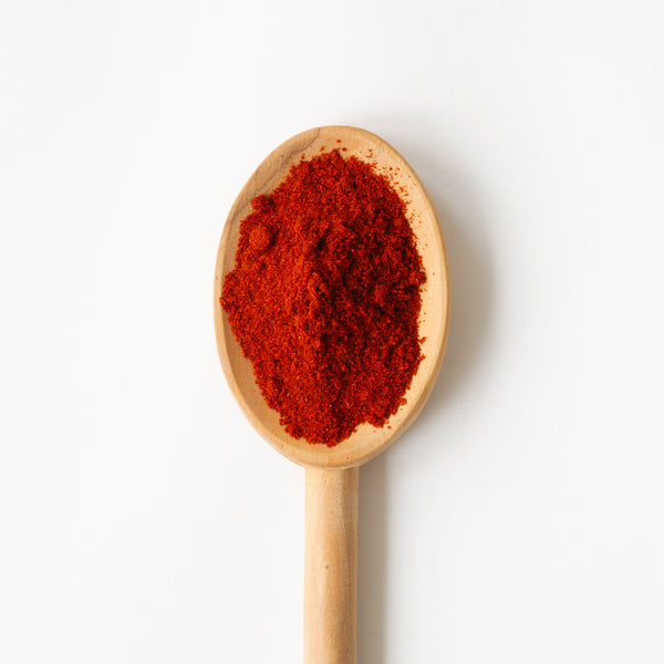 Van den Berg Kashmiri Chili gemahlen auf Löffel