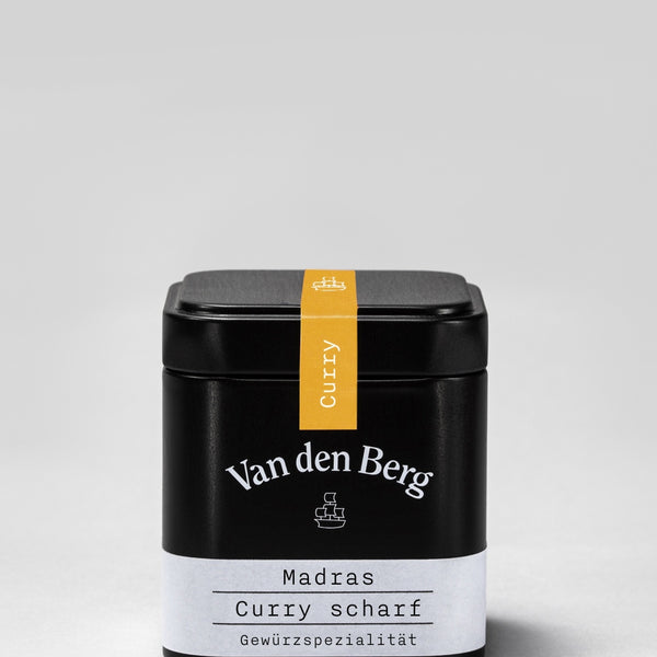 Van den Berg Madras Curry Scharf Dose 155 ml