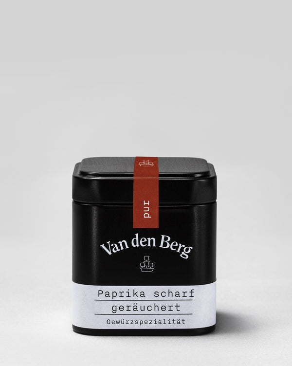 Van den Berg Paprika Scharf Geräuchert pur Dose 155 ml