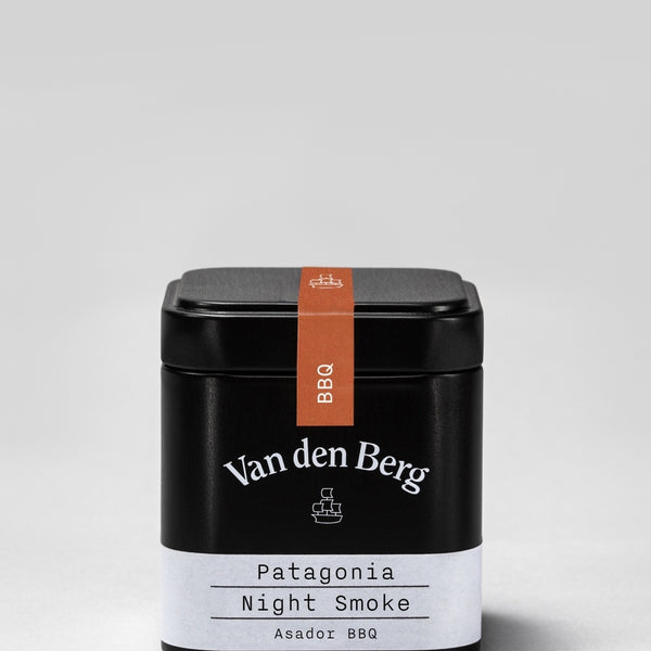 van den berg patagonia night smoke bbq asador dose Aromadose