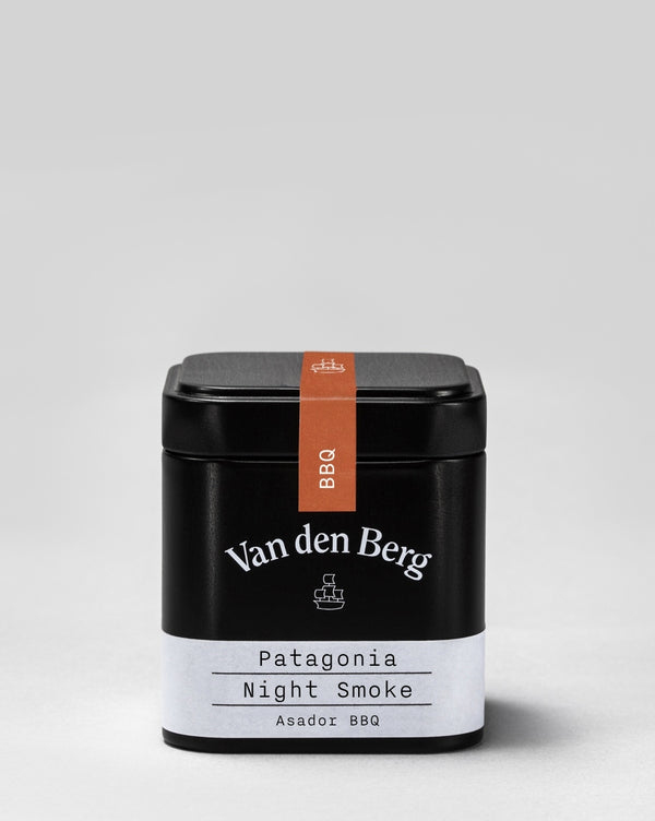 van den berg patagonia night smoke bbq asador dose Aromadose