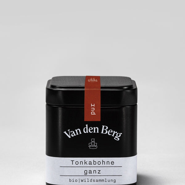 Van den Berg Tonkabohne Ganz pur Dose 155 ml bio