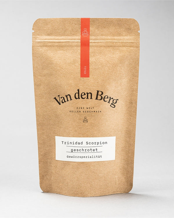 Van den Berg Trinidad Scorpion Chili Geschrotet Nachfüllbeutel