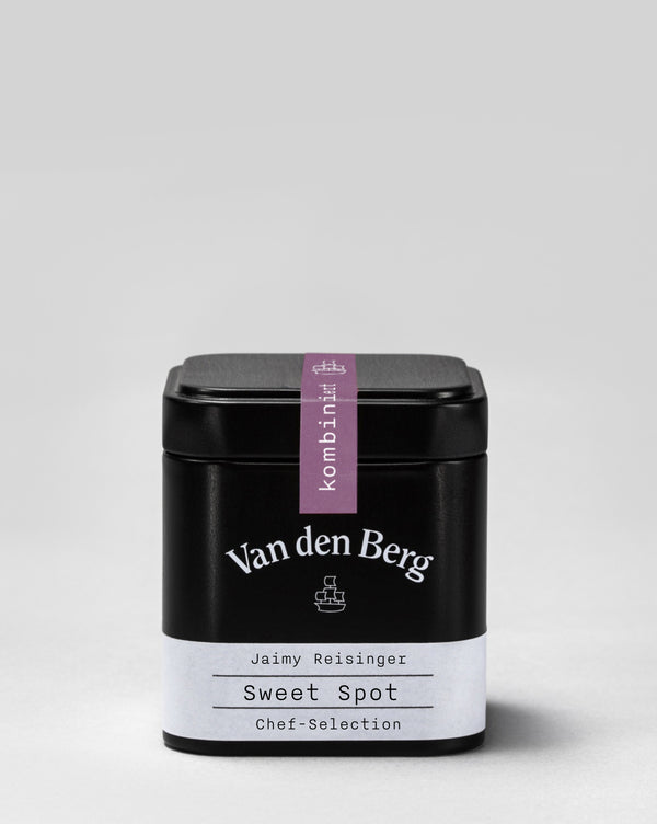Sweet Spot Gewürzmischung mit Vanille und Zitrone in der Van den Berg Aromadose