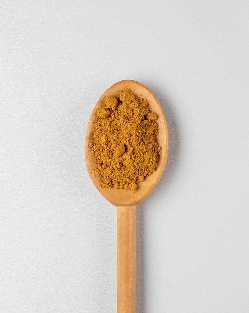 Curry Madras scharf.