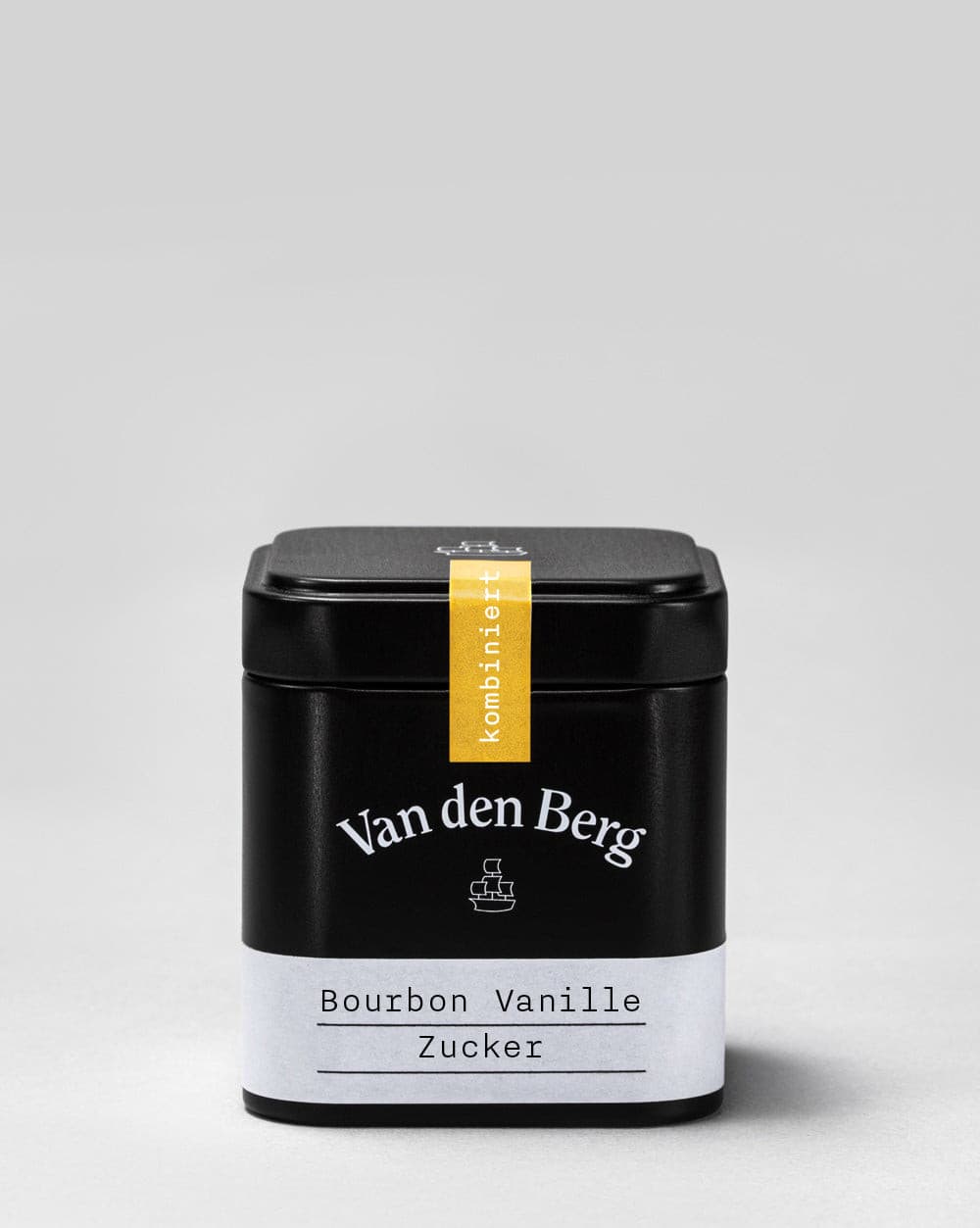 Bourbon Vanillezucker braun.