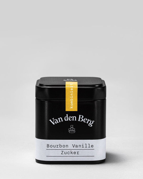 Bourbon Vanillezucker braun.