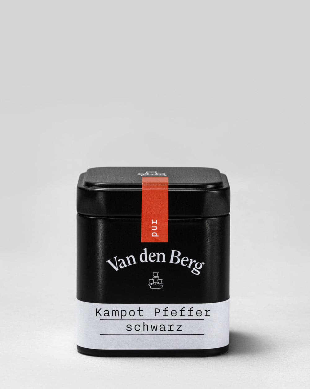 Schwarzer Kampot-Pfeffer.